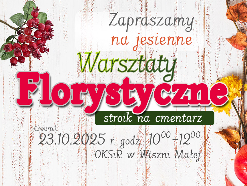 Jesienne Warsztaty Florystyczne