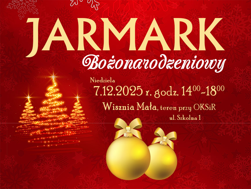 Jarmark Bożonarodzeniowy 2025 w Wiszni Małej