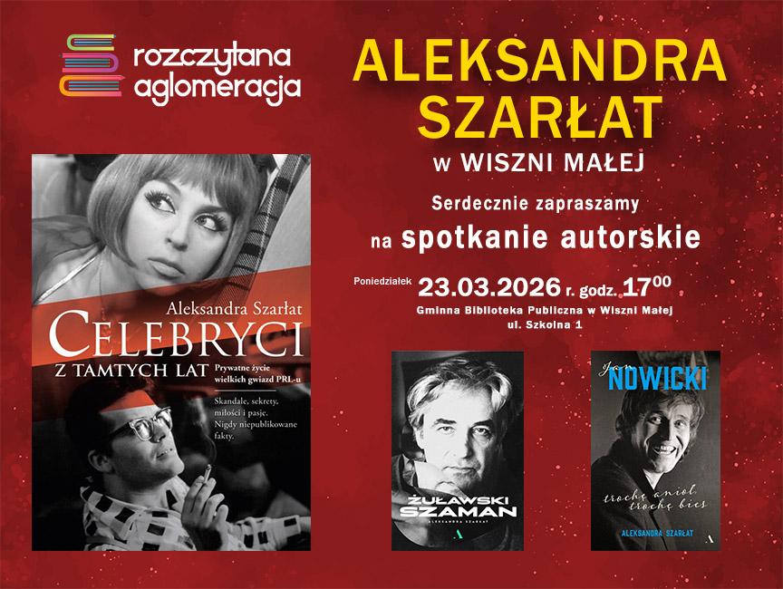 Spotkanie autorskie z Aleksandrą Szarłat
