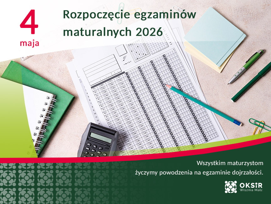 4 maja - Rozpoczęcie egzaminów maturalnych 2026